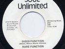 Rare Funk 45 - Rare Function - Disco Function - M-