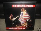 American Tour '81 Rolling Stones Live 3 LPs Excellent