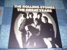 THE ROLLING STONES ,THE GREAT YEARS  4 LP BOX SET MINT