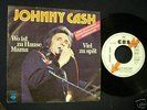 Johnny Cash : Wo ist zu Hause Mama, PROMO , RAR