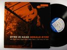 DONALD BYRD Byrd in Hand BLUE NOTE LP MONO W. 63rd