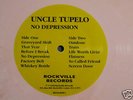 UNCLE TUPELO  NO DEPRESSION  RARE 1990 COLORED VINYL LP