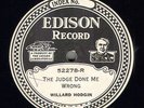 Edison Electric Diamond Disc #52278 - Willard Hodgin