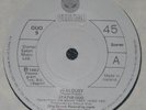 Status Quo rare Irish only 45 single vinyl Jealousy