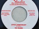 VELOURS 45 I Promise 1959 Doo Wop STUDIO  DJ