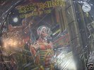 IRON MAIDEN 'SOMEWHERE IN TIME' PICTURE DISC LP NEW