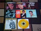 ELVIS PRESLEY 45'S PS BOX SET YELLOW VINYL 50TH ROCK NM