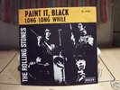 Rolling Stones 7 Paint it Black brauner Balken Versand