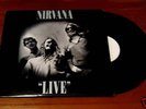 Nirvana Live Vinyl - White Label 