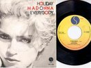 MADONNA HOLIDAY 7'' ITALY RARE PICTURE SLEEVE GREAT 