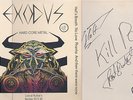 EXODUS - Hard Core Metal LP Vinyl Live '84 sig. BALOFF