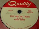 Chuck Berry 78 Quality Rock and Roll Music