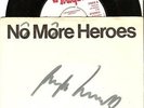 STRANGLERS - NO MORE HEROES...ONE SIDED DEMO...SIGNED