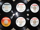 BILLY JOEL 6 early vinyl singles in NEAR-MINT CONDITION