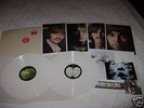 BEATLES(WHITE ALBUM)-WHITE VINYL'S -PICTURES -PERFECT