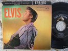 Elvis Presley-Original USA EPA 992- Elvis vol.1+RARE PS