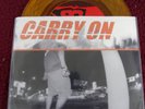 Carry On “The Line is Drawn” 7” Orange print hardcore X