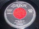 THE GLADIOLAS LITTLE DARLIN 1957 LONDON 45 RPM
