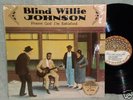 BLIND WILLIE JOHNSON PRAISE GOD I'M SATISFIED YAZOO LP