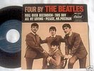 RARE - FOUR BY THE BEATLES  EAP 1-1212