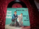 Single MIKE & JOE BLUE BEAT BABY MICHAEL HOLM TOP