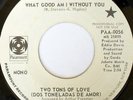 rare Soul 45 TWO TONS OF LOVE what good am i Listen