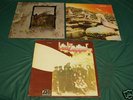 3 LED ZEPPELIN LPs II Houses Holy Zoso Stairway Heaven