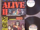 KISS  AUS HARD ROCK 2 LP  KISS ALIVE 2  WITH BOOKLET