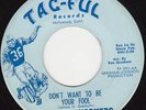 NORTHERN SOUL 45 RPM -  THE NEW YORKERS on TAC-FUL