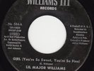 70'S SOUL 45 RPM - LIL MAJOR WILLIAMS on WILLIAMS III