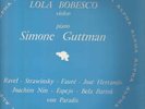 LOLA BOBESCO SIMONE GUTTMAN alpha lp MINT+signed photo