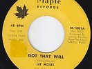 LEE MOSES Got That Will RARE funk 45 deep soul LISTEN