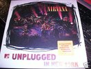 NIRVANA MTV Unplugged LP WHITE VINYL GRUNGE ORIGINAL