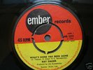 RAY SINGER What's done AMAZING OBSCURE UK FREAKBEAT 45