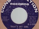 DEE CLARK That's My Girl Constellation 120 DJ Northern