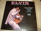 ELVIS  *RARE LP  ' ELVIS RAISED ON ROCK '1974 EXC