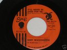 BABY WASHINGTON IT'LL NEVER BE OVER FOR ME SUE LABEL