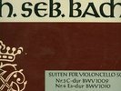 MUSICAPHON/BACH SUITES N° 3 & 4/AUGUST WENZINGER, cello