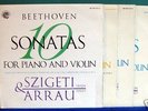 BEETHOVEN SONATAS VIOLIN PIANO SZIGETI ARRAU 4LP VGUARD