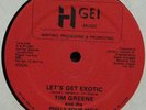 Tim Greene-Let's Get Exotic ELECTRO RAP 12
