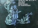 RARE HENRI HONEGGER - NOEL LEE / BRAHMS FRENCH PRESS