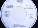 Elvis Presley S RCA Jahreszahl Promo D 60er  Hound Dog