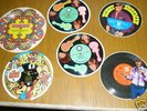 CEREAL BOX RECORDS (6) MONKEES, BOBBY SHERMAN,