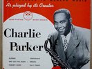 CHARLIE PARKER New Sounds In Modern Music SAVOY 10