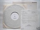Kraftwerk Computer World Test Pressung Promo Paper