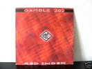 GAMBLE 202 RED INDEX FRANKFURT 23 ACID ORIGINAL HIT 95