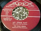 The Four Speeds 45 Apex My Sting Ray Hot rod Surf