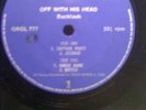 BACKLASH.OFF WITH HIS HEAD.GARGOYLE RECORDS.NWOBHM.EX