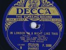 AL BOWLLY with RHYTHM MANIACS (Roy Fox) on DECCA F.3086