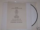 DEATH SS - In Death Of... TEST PRESS PicLP